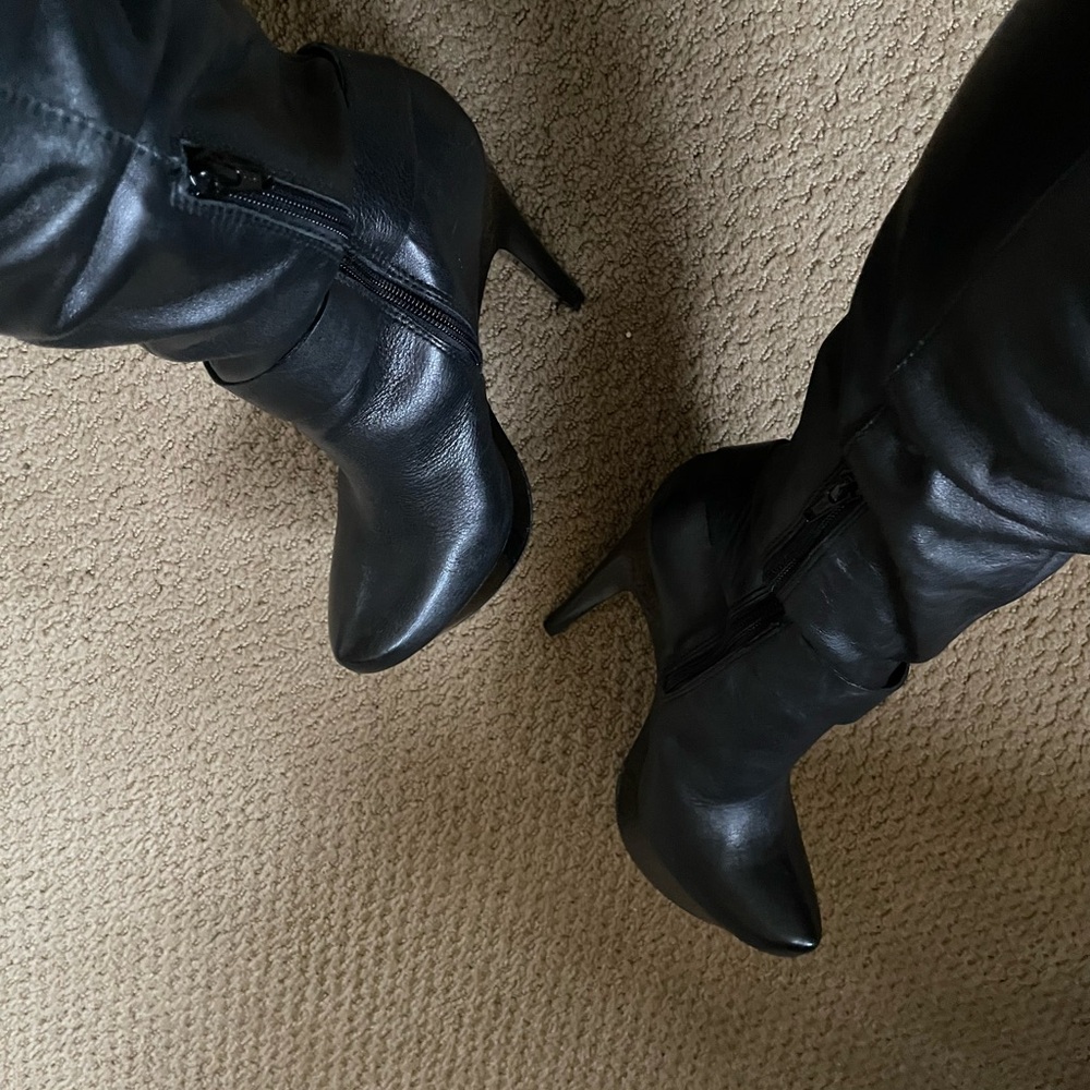Jessica Simpson Black Over the Knee Boots - Picture 4 of 8